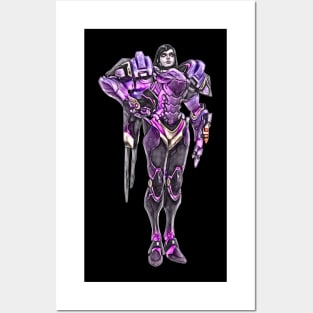 Overwatch Pharah Possessed Halloween Skin Posters and Art